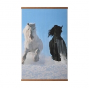 Пленочный обогреватель домашний очаг кони